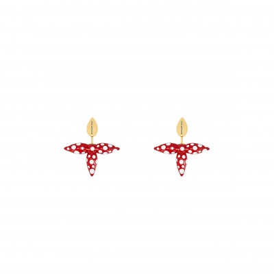 LOUIS VUITTON X YAYOI KUSAMA LOUISETTE INFINITY DOTS EARRINGS M01075